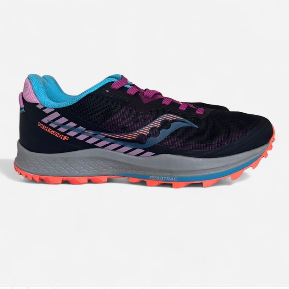 Saucony Women’s Peregrine 11 Multicolor Athletic Shoes  Trail Running - Picture 3 of 11
